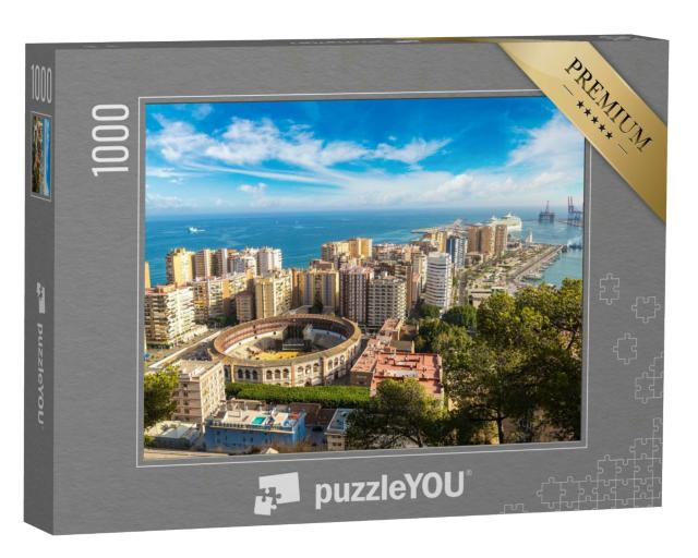 Puzzle 1000 Teile „Málaga im Sommer“