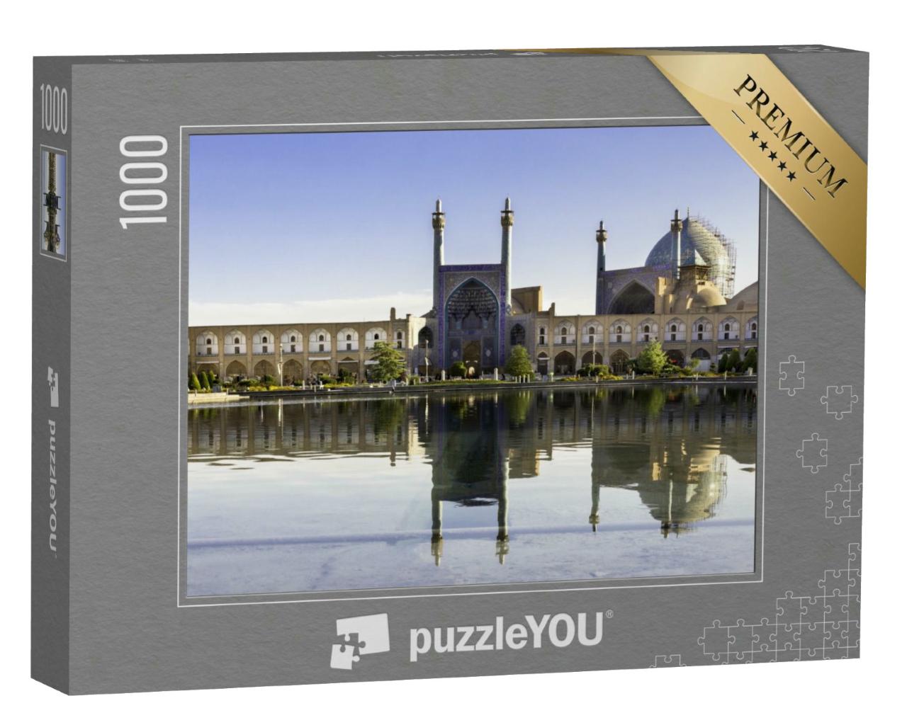 Puzzle 1000 Teile „Iran: Die prächtige Schah-Moschee in Isfahan“