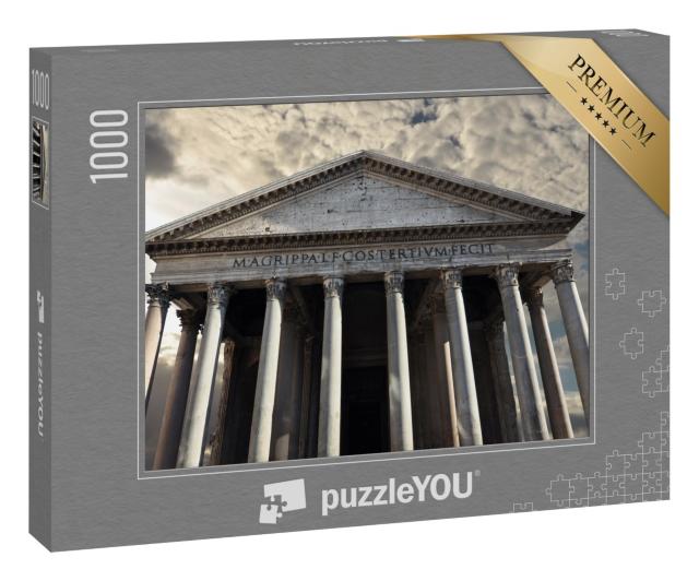 Puzzle 1000 Teile „Pantheon, Tempel für die Götter des alten Roms“