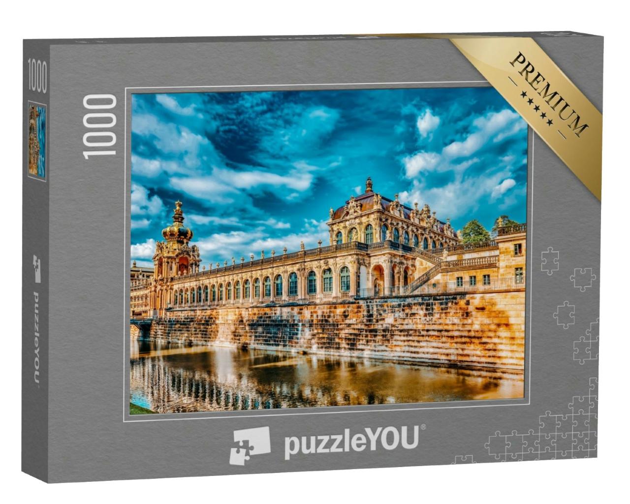 Puzzle 1000 Teile „Zwingerpalast: Dresdner Zwinger, Sachsen, Deutschland“