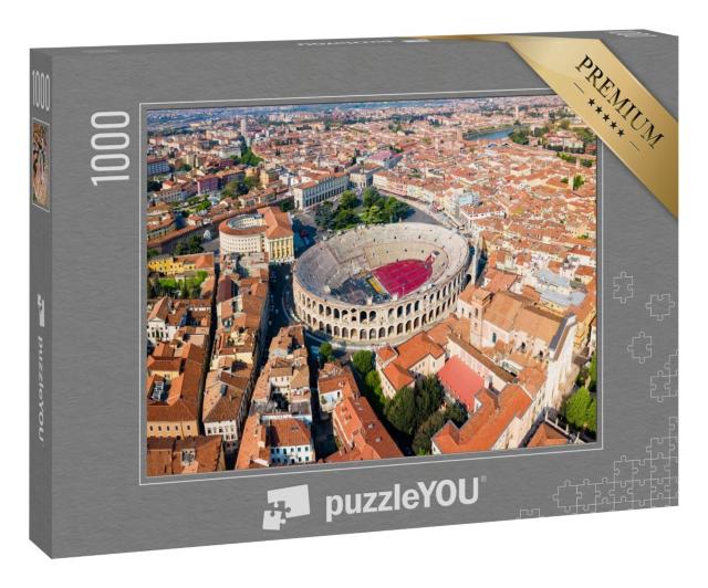 Puzzle 1000 Teile „Römisches Amphitheater auf der Piazza Bra in Verona, Italien“