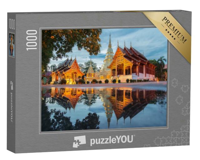 Puzzle 1000 Teile „Wat Phra Singh in Chiang Mai, Thailand“