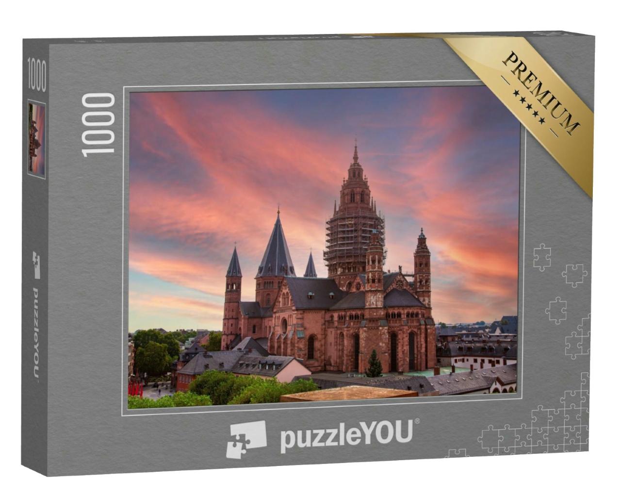 Puzzle 1000 Teile „Dom St. Martin, Mainz, Rheinland Pfalz, Deutschland“