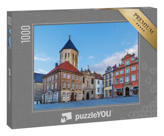 Puzzle 1000 Teile „Marktplatz Paderborn“