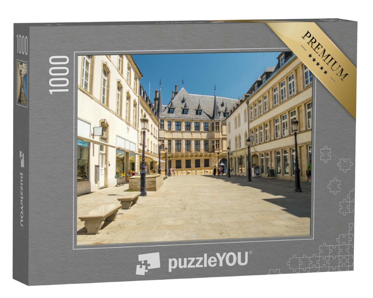 Puzzle 1000 Teile „Großherzoglicher Palast, Luxemburg“
