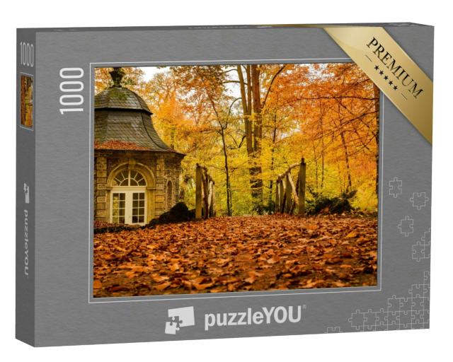 Puzzle 1000 Teile „Keine Brücke im Eremitagepark Bayreuth, Deutschland“