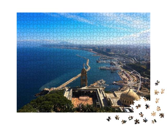 Puzzle 1000 Teile „Kapelle Santa Cruz, Oran, Algerien“