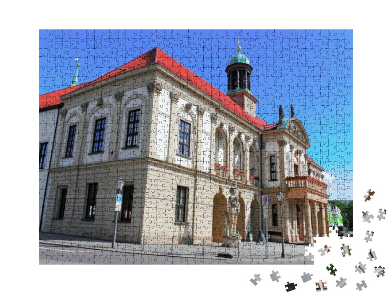 Puzzle 1000 Teile „Altes Rathaus von Magdeburg“