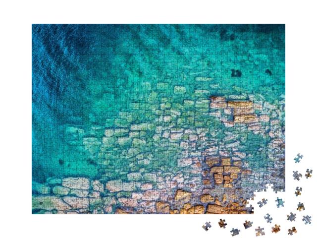 Puzzle 1000 Teile „Luftbild von Sydney, aufgenommen mit einer hochauflösenden Drohne“