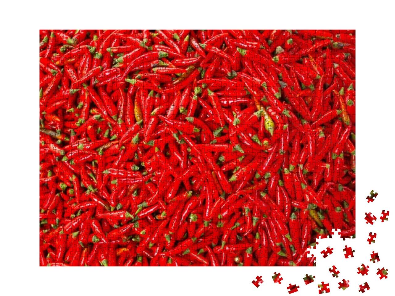 Puzzle 1000 Teile „Rote Paprika“