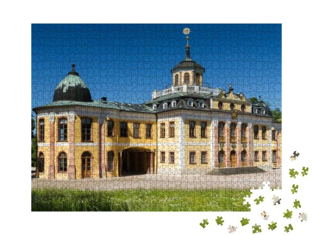 Puzzle 1000 Teile „Barockschloss Belvedere in Weimar, Thüringen, Deutschland“