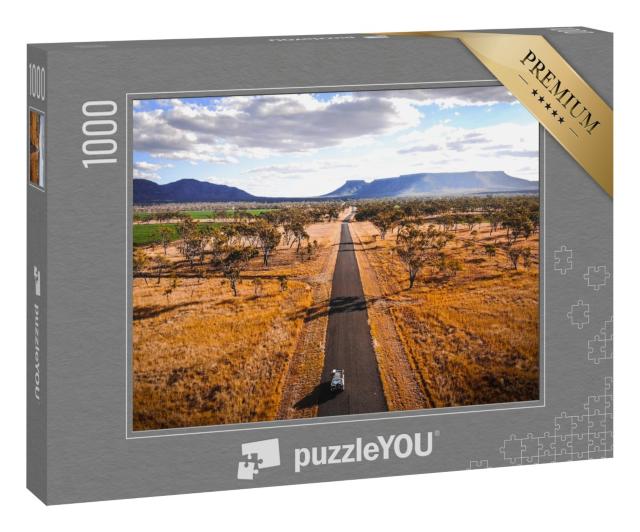 Puzzle 1000 Teile „Roadtrip zum Ayers Rockm Australien“