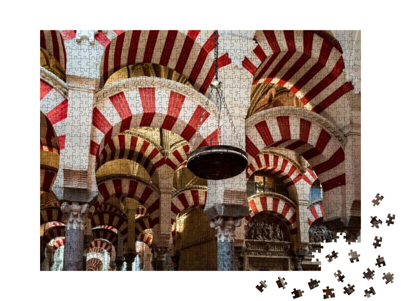 Puzzle 1000 Teile „Innenraum der Mezquita von Córdoba“