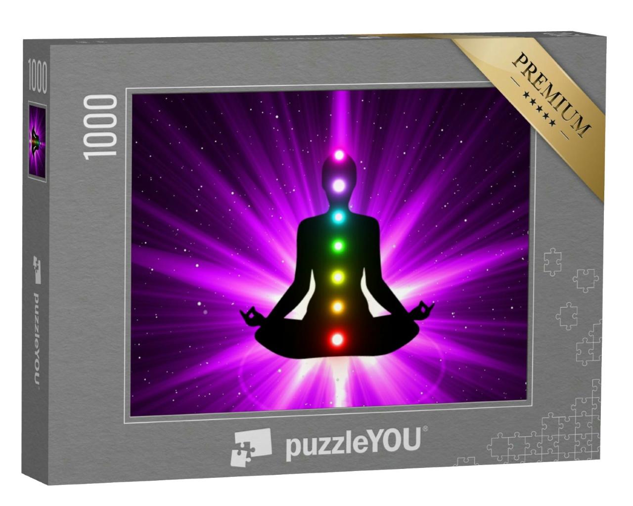 Puzzle 1000 Teile „Meditation: Aktivierung von Chakra“