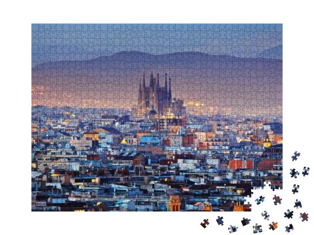 Puzzle 1000 Teile „Barcelona“
