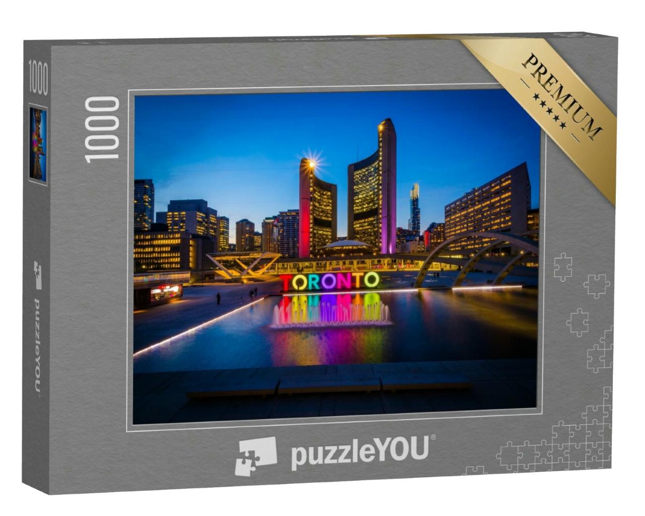 Puzzle 1000 Teile „Nathan Phillips Square, Toronto, Kanada“