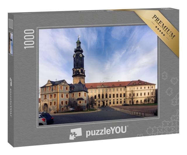 Puzzle 1000 Teile „Schloss Weimar, Thüringen, Deutschland“
