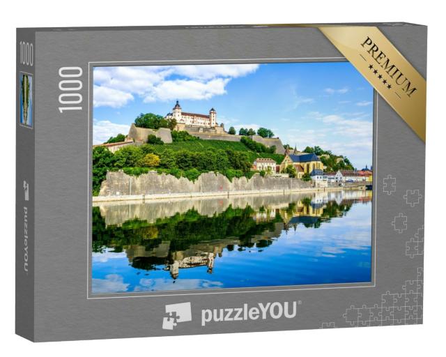 Puzzle 1000 Teile „Altstadt von Würzburg in Deutschland“