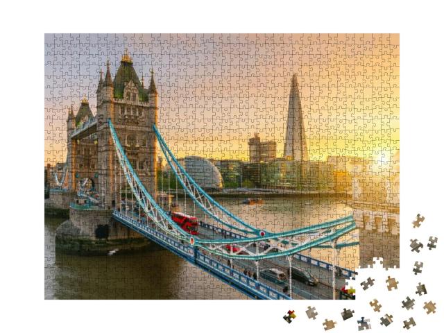 Puzzle 1000 Teile „London Tower Bridge“