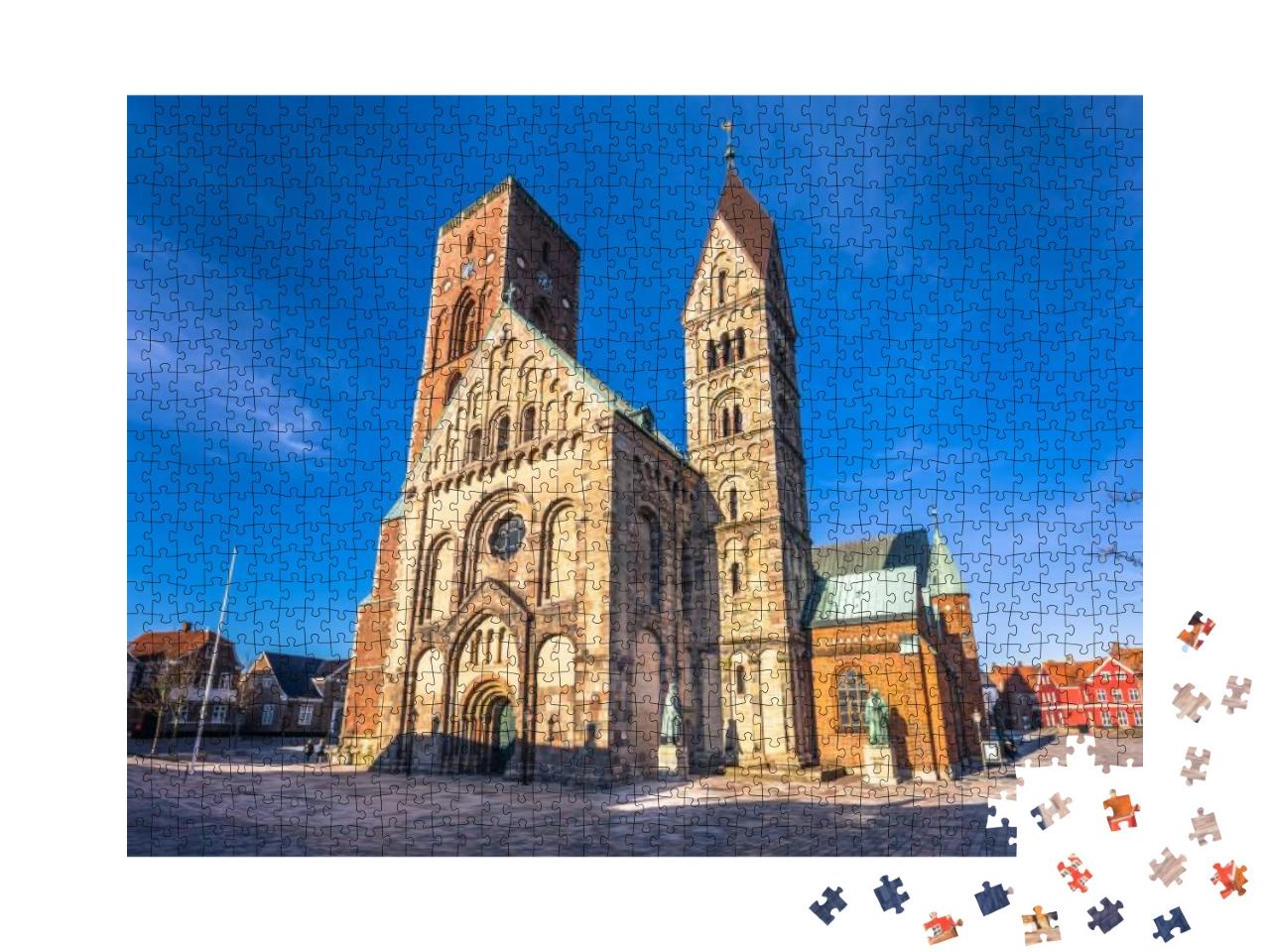 Puzzle 1000 Teile „Dom zu Ribe in Dänemark“