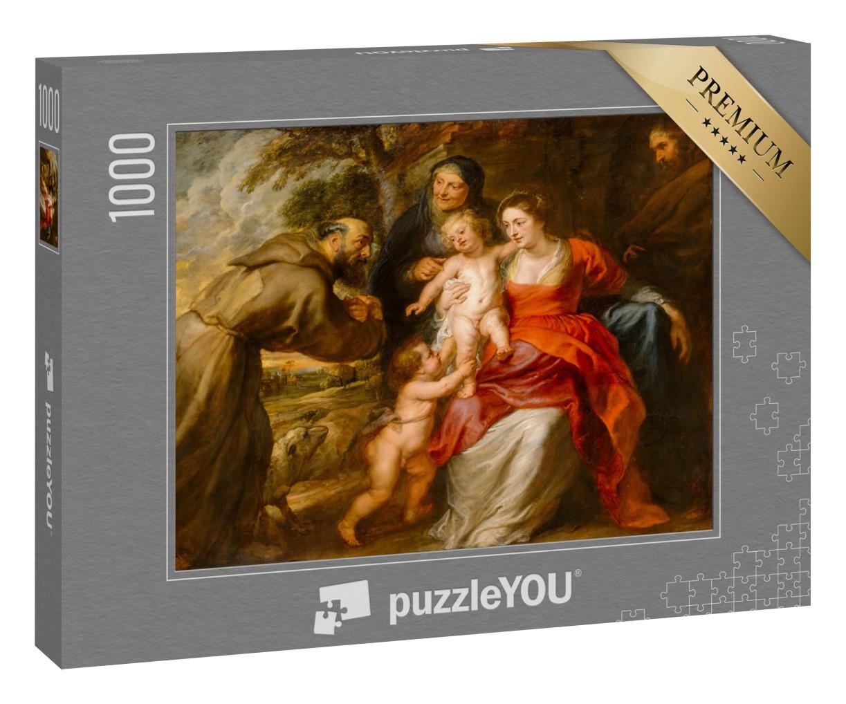 Puzzle 1000 Teile „Peter Paul Rubens - Die Heilige Familie“