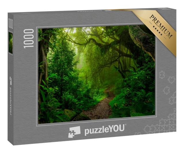 Puzzle 1000 Teile „Tropische Dschungel von Südostasien im August“