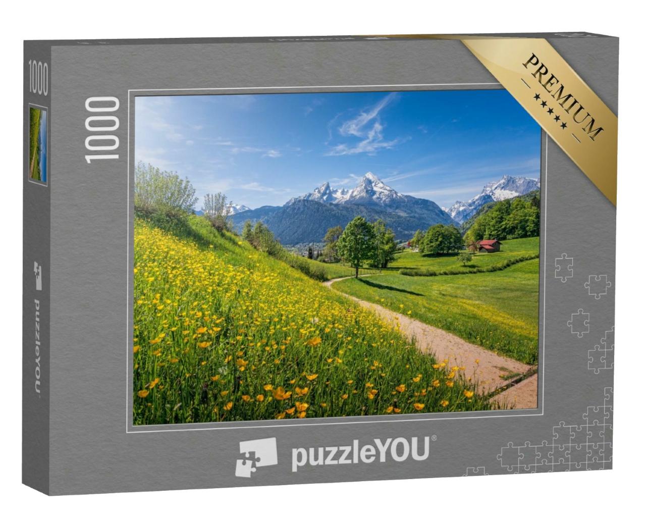 Puzzle 1000 Teile „INationalpark Berchtesgadener Land, Bayern, Deutschland“