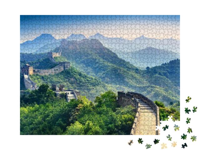 Puzzle 1000 Teile „Chinesische Mauer“