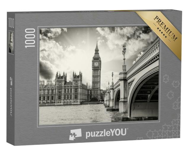 Puzzle 1000 Teile „Der Big Ben und Palace of Westminster, London“