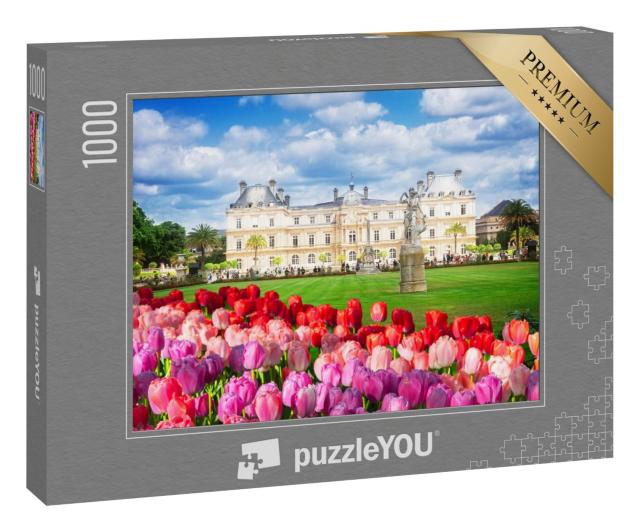 Puzzle 1000 Teile „Paris: Panorama vom Luxemburgischen Garten“