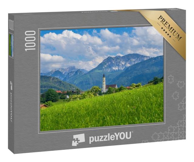 Puzzle 1000 Teile „Pfronten im Allgäu, Allgäu, Deutschland“