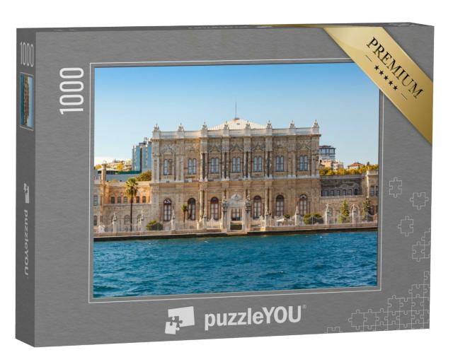 Puzzle 1000 Teile „Dolmabahce-Palast in Istanbul am europäischen Bosporus“