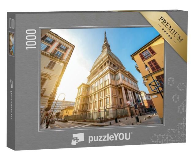 Puzzle 1000 Teile „Das Museumsgebäude Mole Antonelliana, das Symbol von Turin in der Region Piemont“