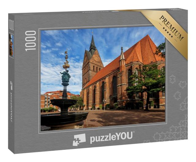 Puzzle 1000 Teile „Marktkirche in Hannover, Niedersachsen, Deutschland“