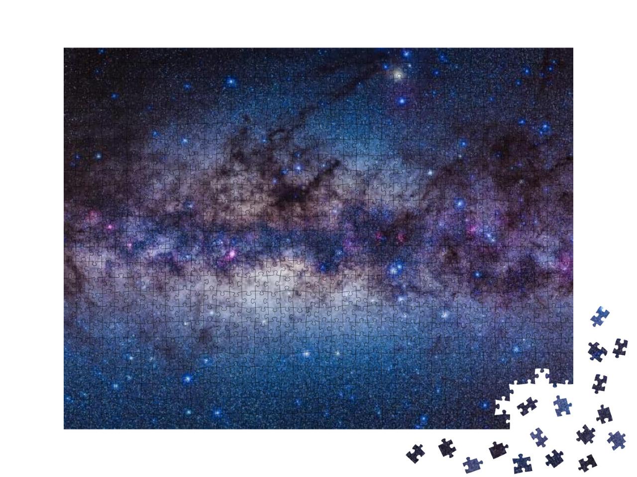 Puzzle 1000 Teile „Milchstraße am Nachthimmel“