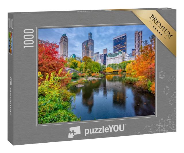 Puzzle 1000 Teile „Central Park im Herbst, New York City“