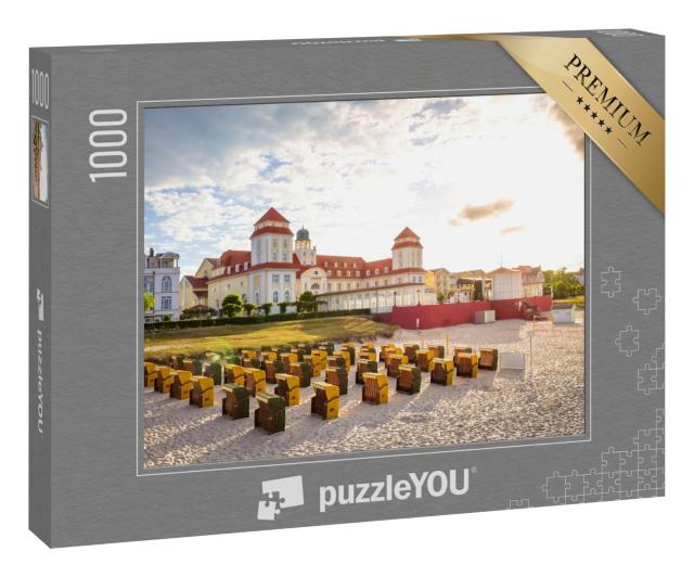Puzzle 1000 Teile „Historisches Gebäude in Binz, Insel Rügen, Deutschland“