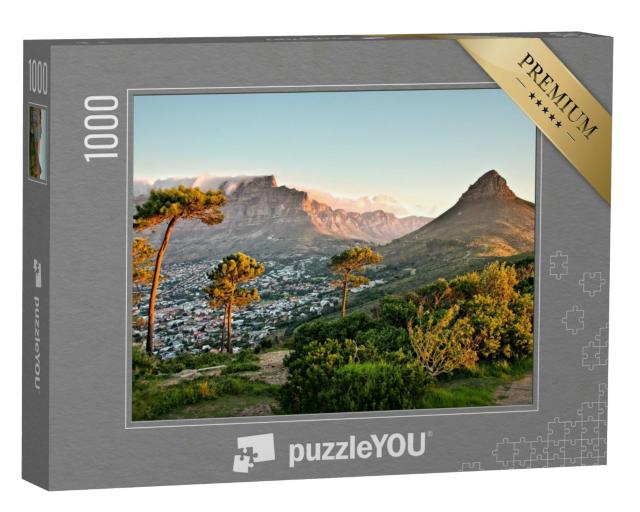 Puzzle 1000 Teile „Signal Hill, Kapstadt, Südafrika“