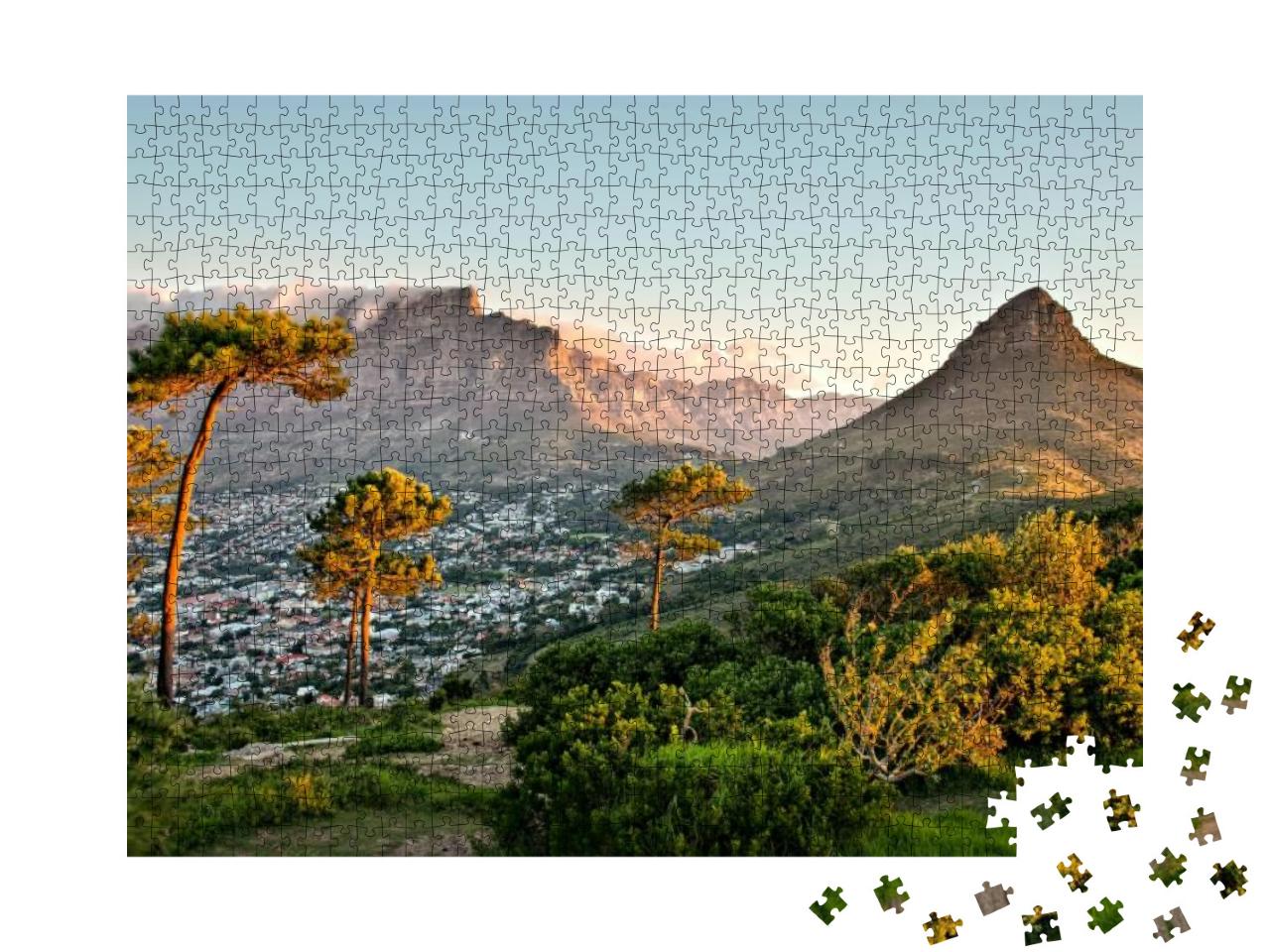 Puzzle 1000 Teile „Signal Hill, Kapstadt, Südafrika“