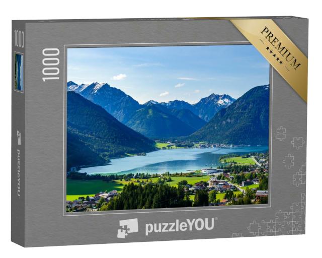 Puzzle 1000 Teile „Idyllische Landschaft am Achensee, Österreich“