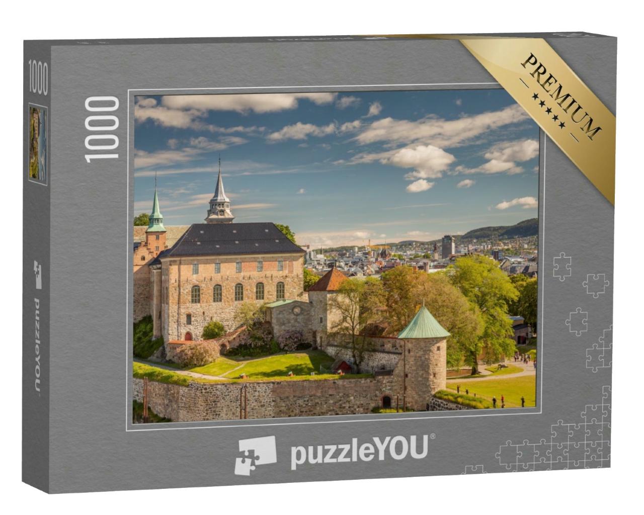 Puzzle 1000 Teile „Akershus Festung, Oslo, Norwegen“