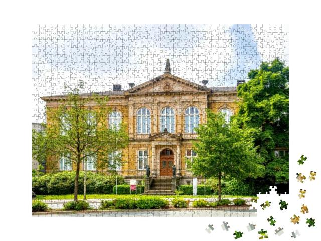 Puzzle 1000 Teile „Felix-Nussbaum-Haus, Museum, Osnabrück, Niedersachsen“
