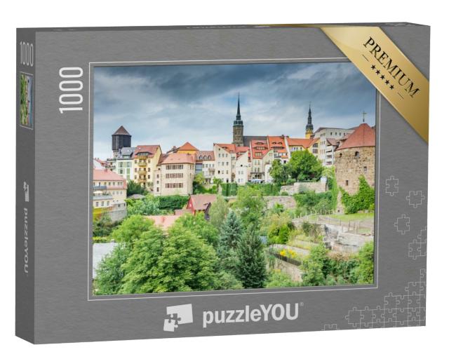 Puzzle 1000 Teile „Stadtbild von Bautzen in Sachsen, Deutschland“