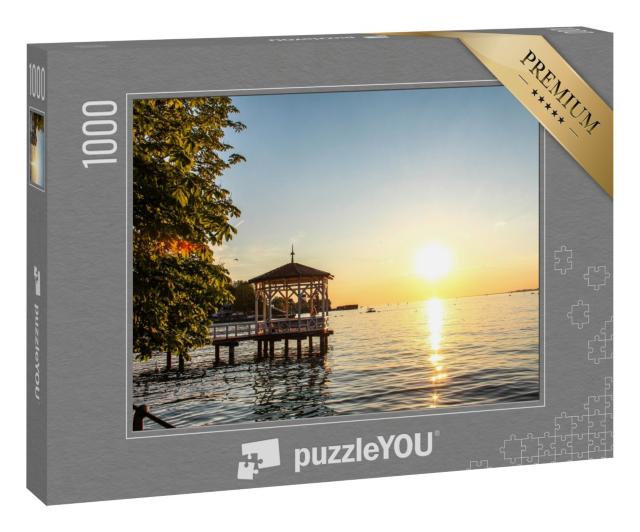 Puzzle 1000 Teile „Blick auf den Bodensee bei Bregenz“