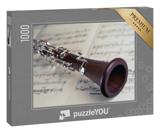 Puzzle 1000 Teile „Nahaufnahme einer Klarinette“
