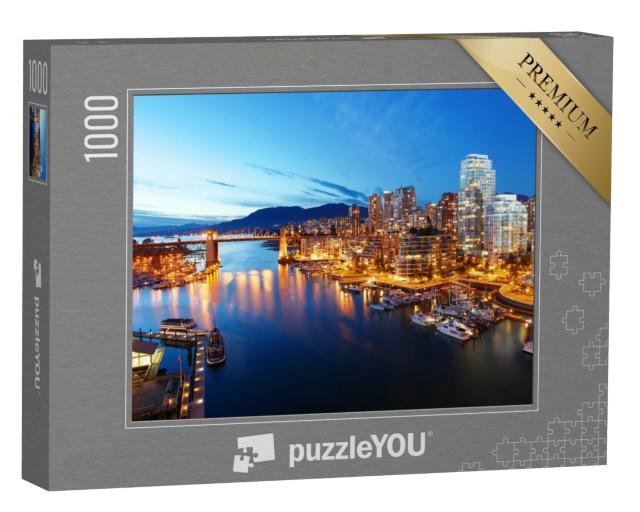 Puzzle 1000 Teile „Die Stadt Vancouver in Kanada“