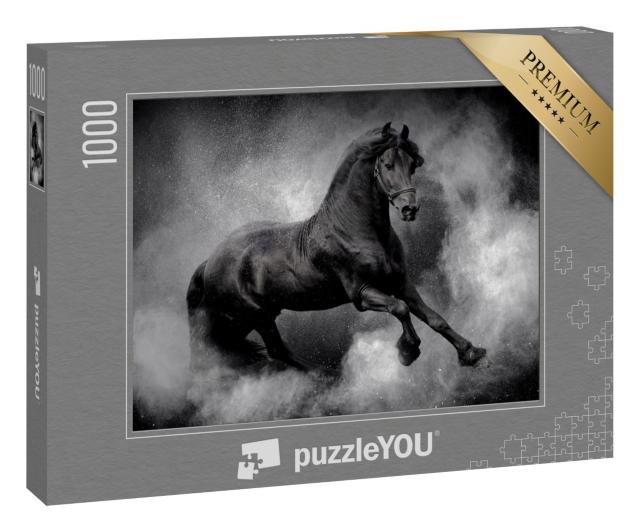 Puzzle 1000 Teile „Der Traum von einem starken Pferd“