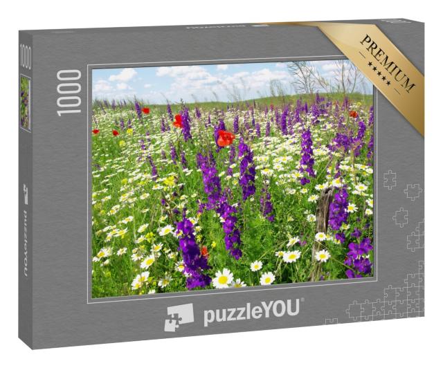 Puzzle 1000 Teile „Sommer-Wildblumen“