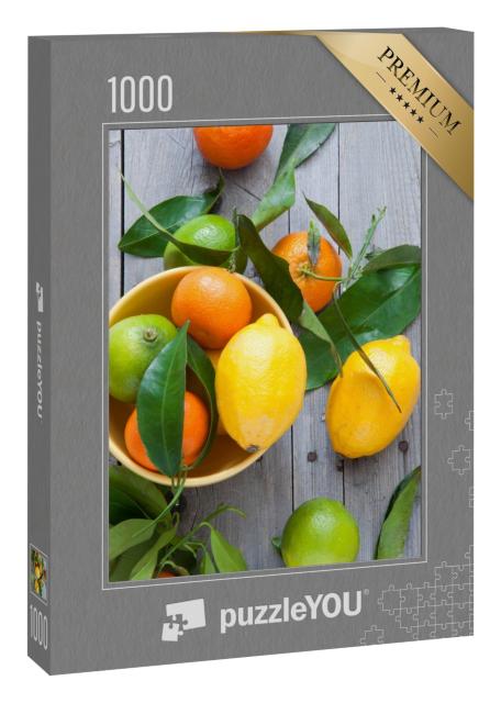 Puzzle 1000 Teile „Mandarinen, Zitronen und Limetten“