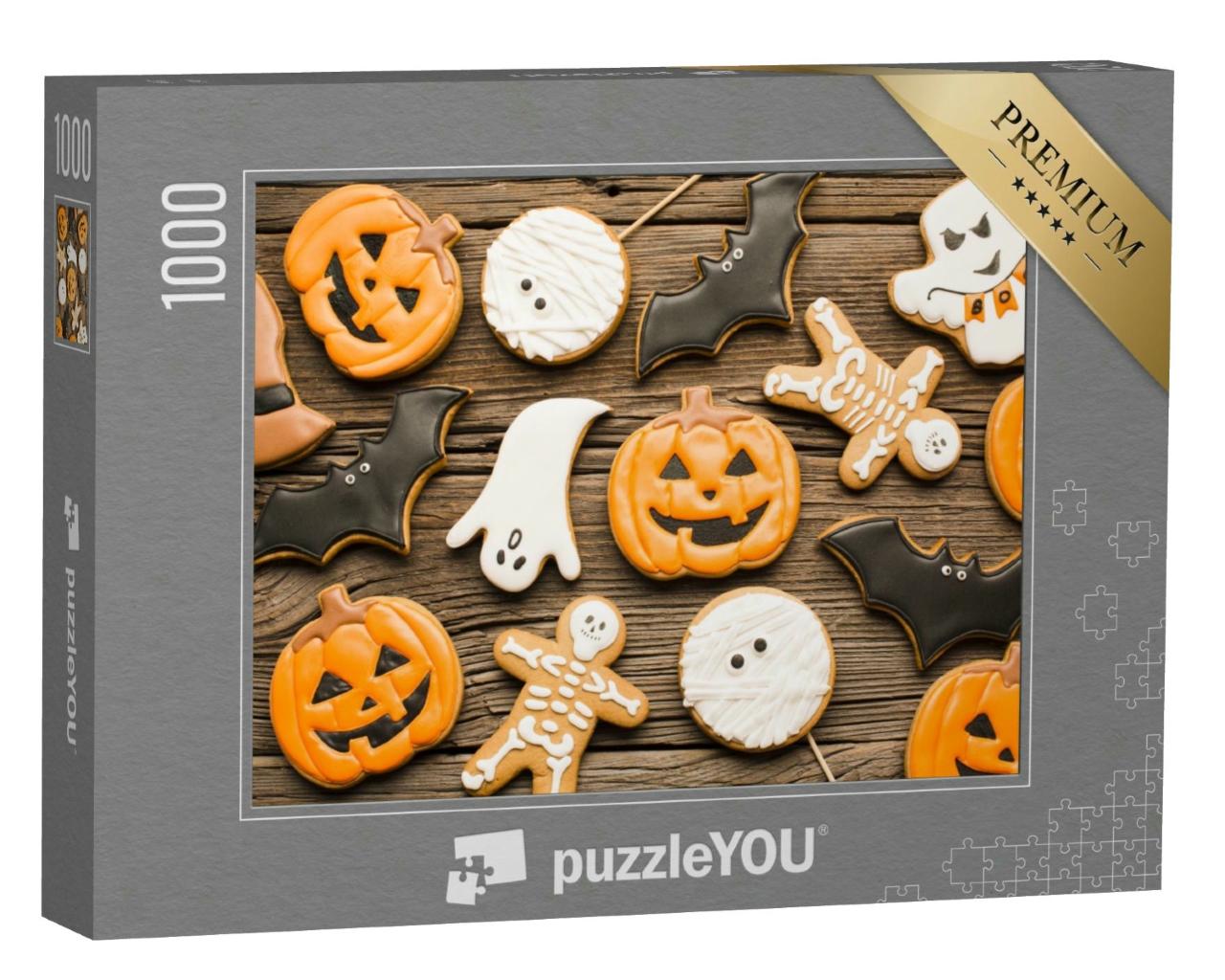 Puzzle 1000 Teile „Leckere Halloween-Party-Kekse“